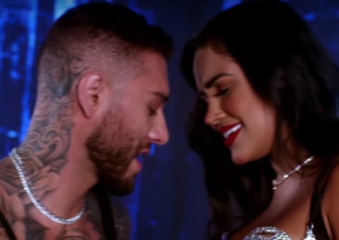 Seminua, Flay leva Lucas Lucco para lugar reservado em 'Dois Vagabundos'