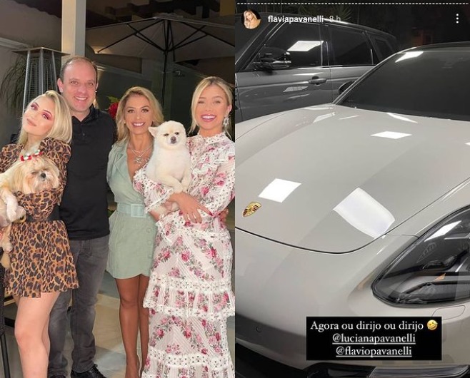 Flavia Pavanelli ganha Porsche de R$ 589 mil de presente de Natal 