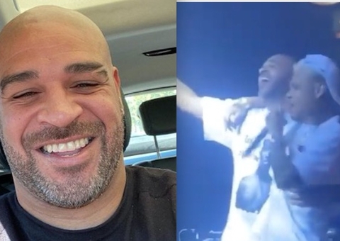 Adriano Imperador ignora pandemia e é flagrado em boate lotada; vídeo