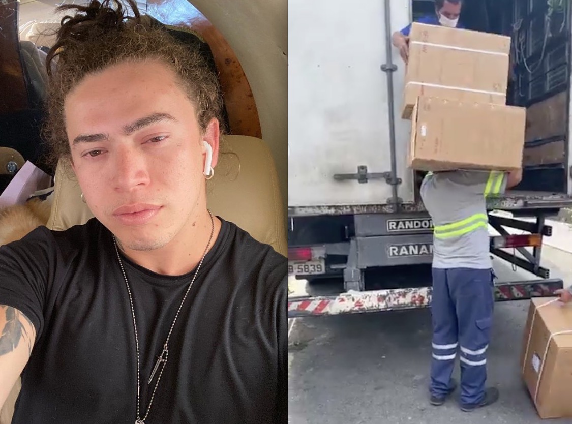 Chegam a Manaus 60 respiradores doados por Whindersson Nunes; vídeo