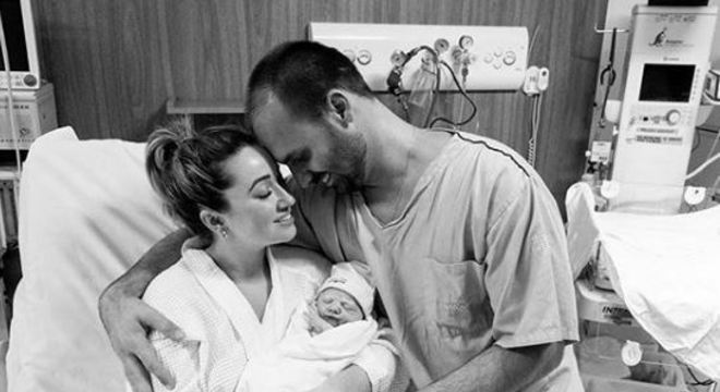 Deputado federal Eduardo Bolsonaro anuncia nascimento da filha Geórgia 