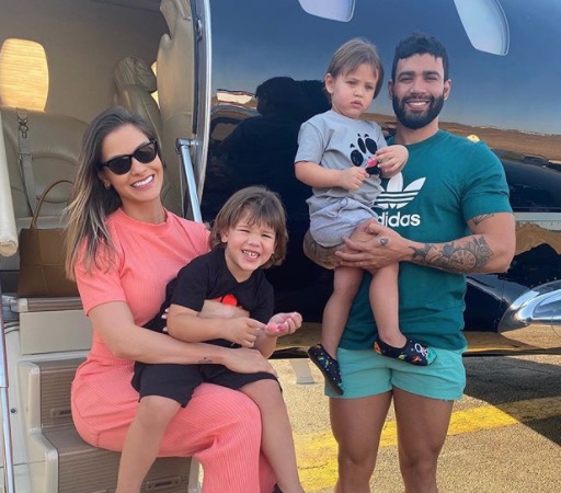 Assessoria de Andressa Suita nega que ela esteja com Gusttavo Lima em Angra