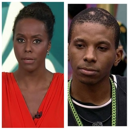 Maju encerra 'Fantástico' com mensagem de solidariedade a Lucas do 'BBB 21'