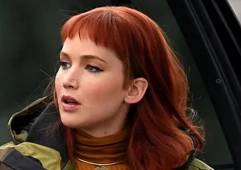 Jennifer Lawrence se machuca em explosão durante gravação de filme