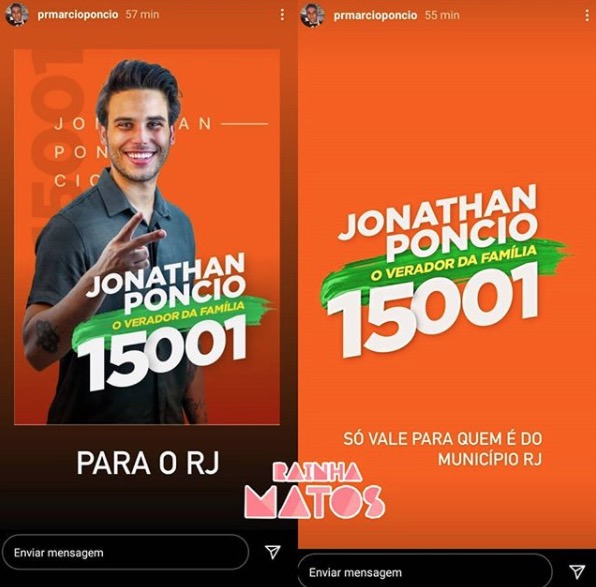 Candidato a vereador, Jonathan Couto vira piada com slogan de campanha