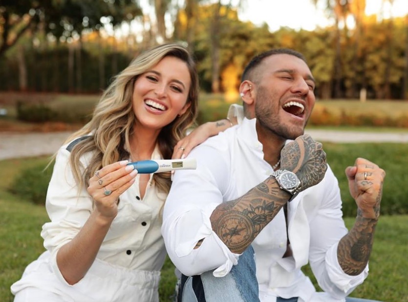 Lucas Lucco e esposa anunciam gravidez: 'alguém me belisca'