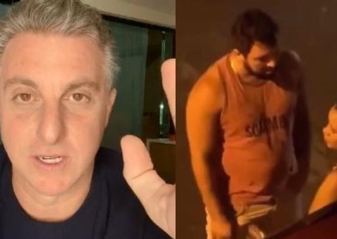 Luciano Huck se revolta com vídeo de mulher sendo agredida na Bahia: 'FDP'