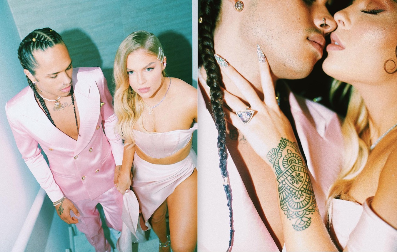 Luísa Sonza e Vitão sensualizam em fotos antes do Prêmio Multishow