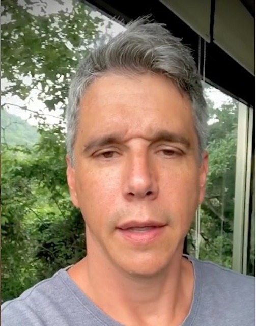 Pai de Marcio Garcia é internado em 'estado grave' com Covid-19