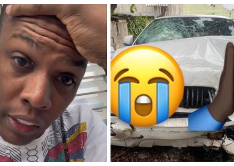 MC Kekel sofre acidente de carro durante feriado de Natal