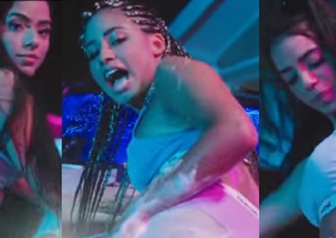 MC Loma e Gêmeas lavam carro de fio-dental no clipe de ‘Bate Com Vontade'