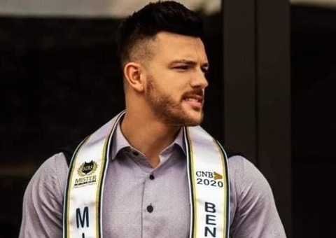 Mister leva 'fora' e se irrita: 'Sou o mais lindo de Bento Gonçalves'