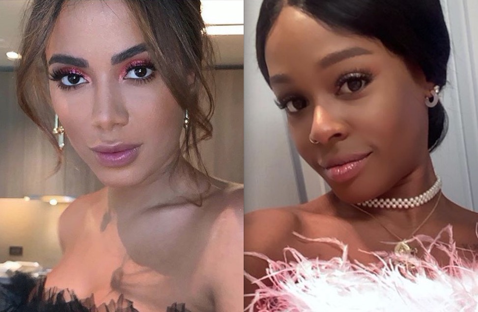 Anitta reage após ser chamada de 'lixo' por Azealia Banks