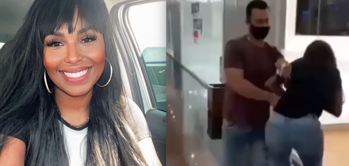 Vídeo mostra cantora gospel sendo agredida por marido em shopping 