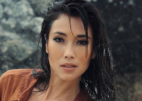 De volta à Globo, Danni Suzuki surge loira pela primeira vez