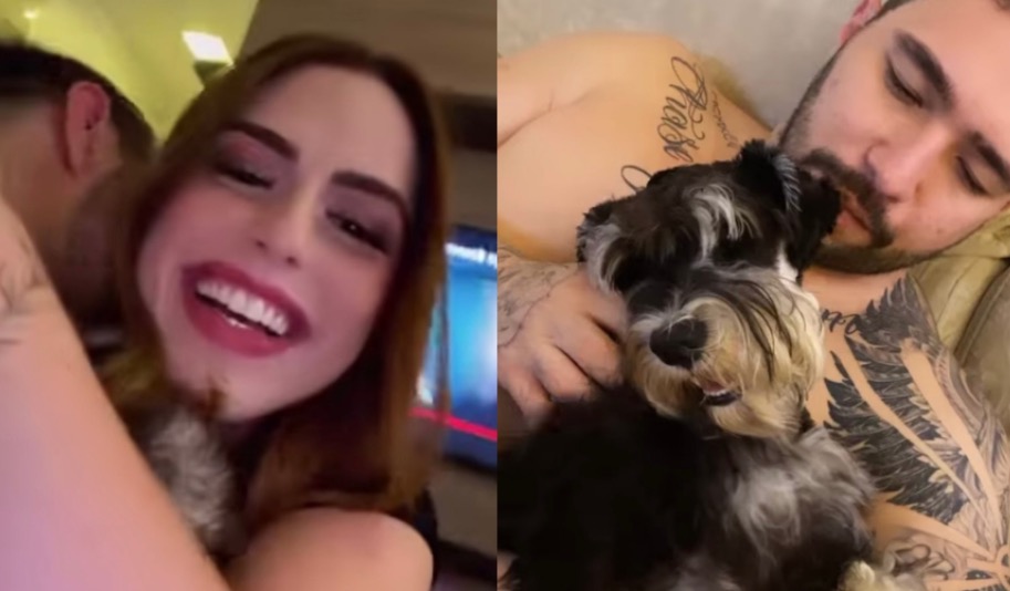 Huma Kimak publica vídeo com o namorado 'sósia' de Gusttavo Lima 