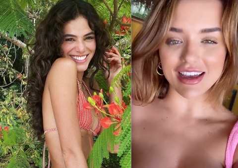 Rafa Kalimann e Bruna Marquezine posam juntas e exibem corpões 