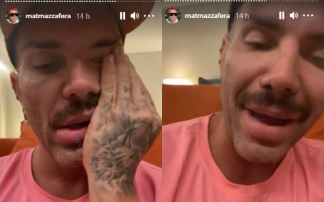 Matheus Mazzafera se desespera com tentativa de invasão a quarto de hotel