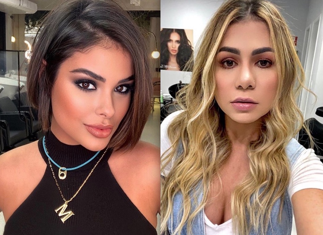 Vídeo mostra barraco entre Munik Nunes e ex de Dudu em supermercado 