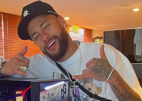 Neymar posa fazendo teste de Covid-19: ‘meu quinquagésimo’ 