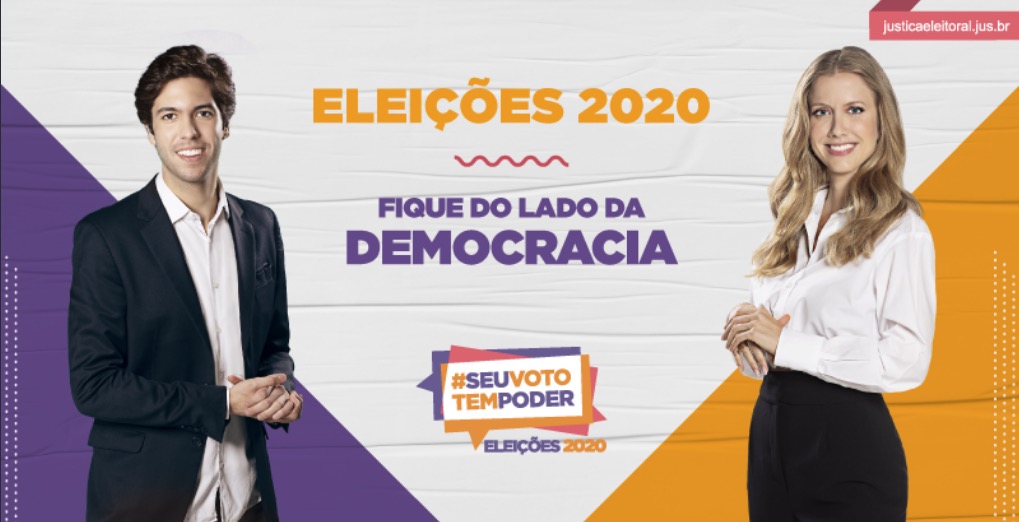 Web critica campanha do TSE sobre democracia com Caio Coppolla e Prioli