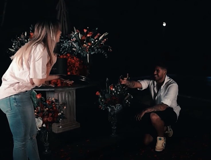 Virgínia é pedida em casamento por Zé Felipe e mostra vídeo da surpresa