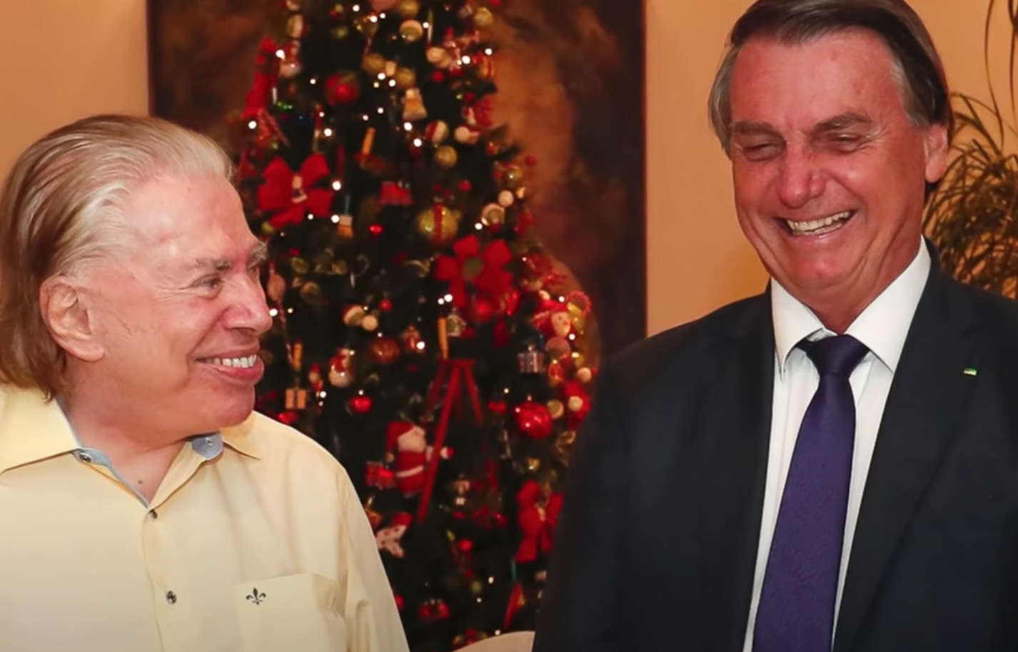 Silvio Santos justifica visita de Bolsonaro após críticas de funcionários