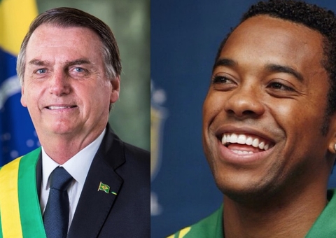 Robinho decide homenagear Bolsonaro com gol e se diz perseguido pela Globo