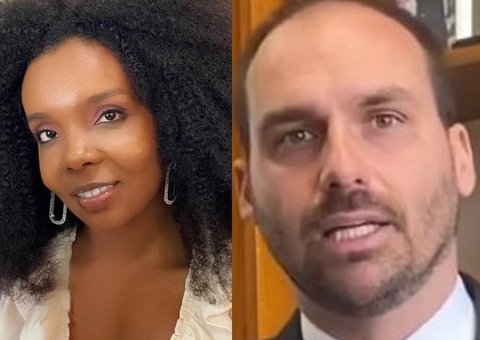 Ex-BBB Thelma Assis sofre primeira derrota em ação contra Eduardo Bolsonaro