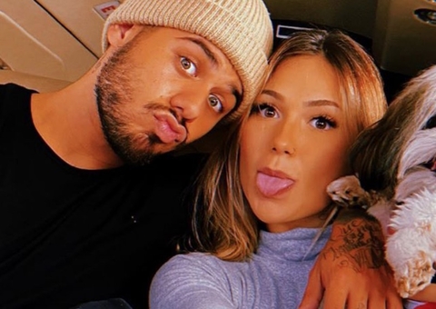 Grávida, Virgínia recebe beijo de Zé Felipe na barriga: 'gratidão'