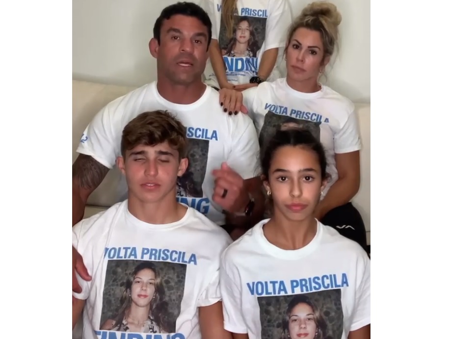 Vitor Belfort faz apelo por irmã desaparecida há 17 anos: ‘volta, Priscila'