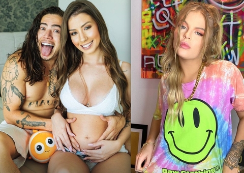 Luísa Sonza curte post de Whindersson anunciando que será pai