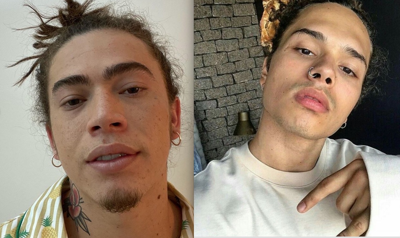 Whindersson Nunes é comparado a Vitão ao surgir com novo visual