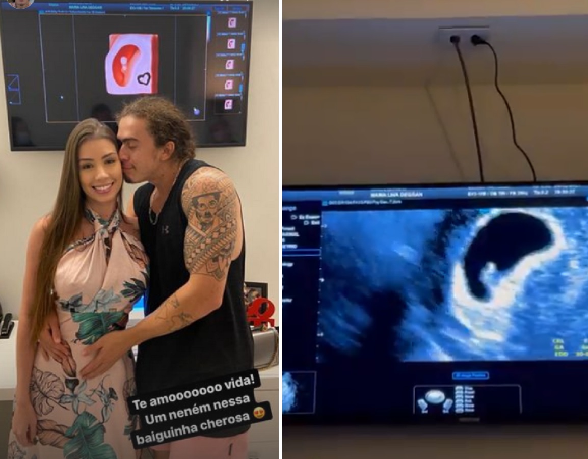 Whindersson Nunes mostra 1º ultrassom do filho e se derrete por namorada