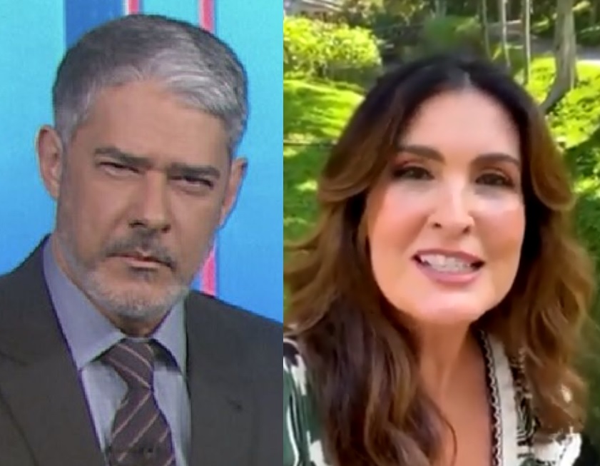 Fátima Bernardes surpreende ao falar de barba de William Bonner