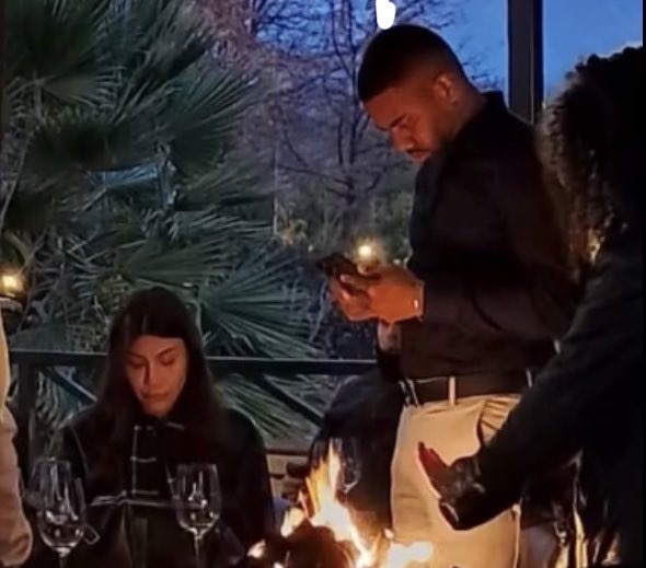 Davi Brito é flagrado com morena misteriosa no Chile