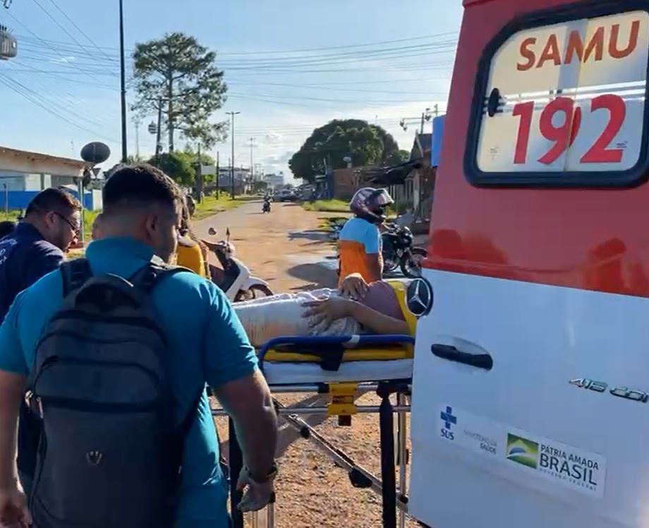 Acidente entre motocicletas deixa três feridos no Amazonas 