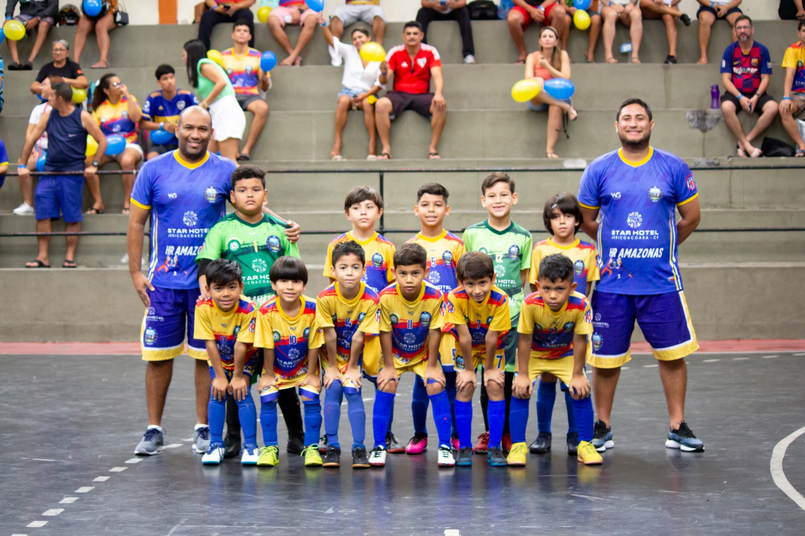 Abílio Nery/HR Amazonas é bicampeão amazonense de futsal da categoria Sub-9