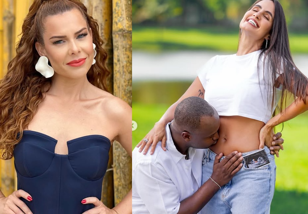 Fernanda Souza comenta sobre gravidez de Carol Peixinho e Thiaguinho