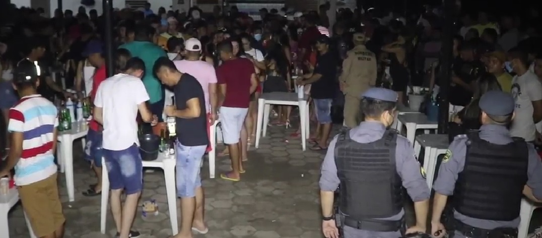 CIF encerra duas festas clandestinas com mais de 500 pessoas em Manaus