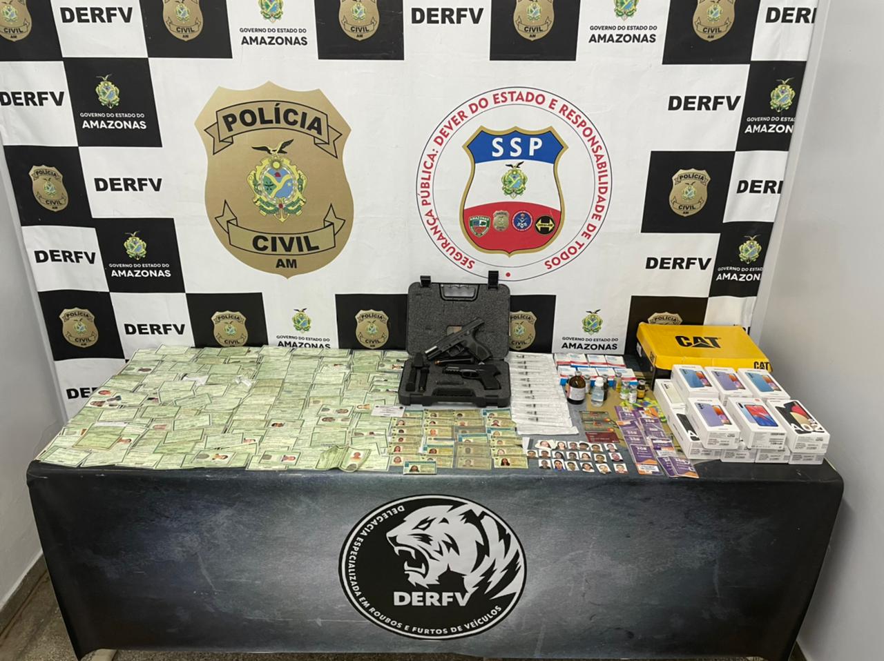 Operação prende grupo criminoso responsável por roubo de veículos em Manaus