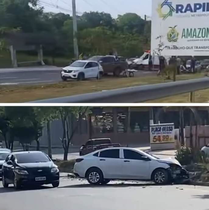 Motociclista morre e mulher fica ferida em acidente no Rapidão