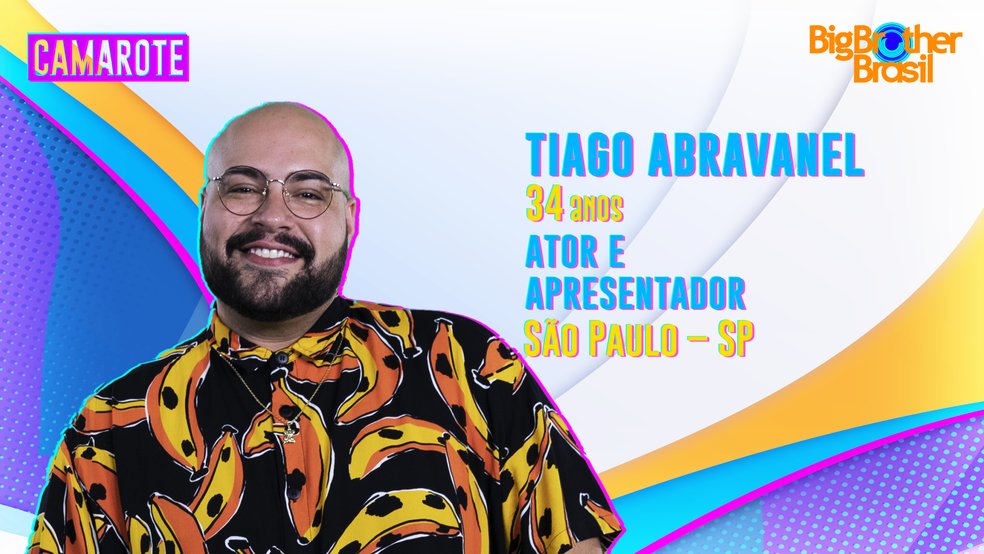 Tiago Abravanel, neto de Silvio Santos, está no BBB 22