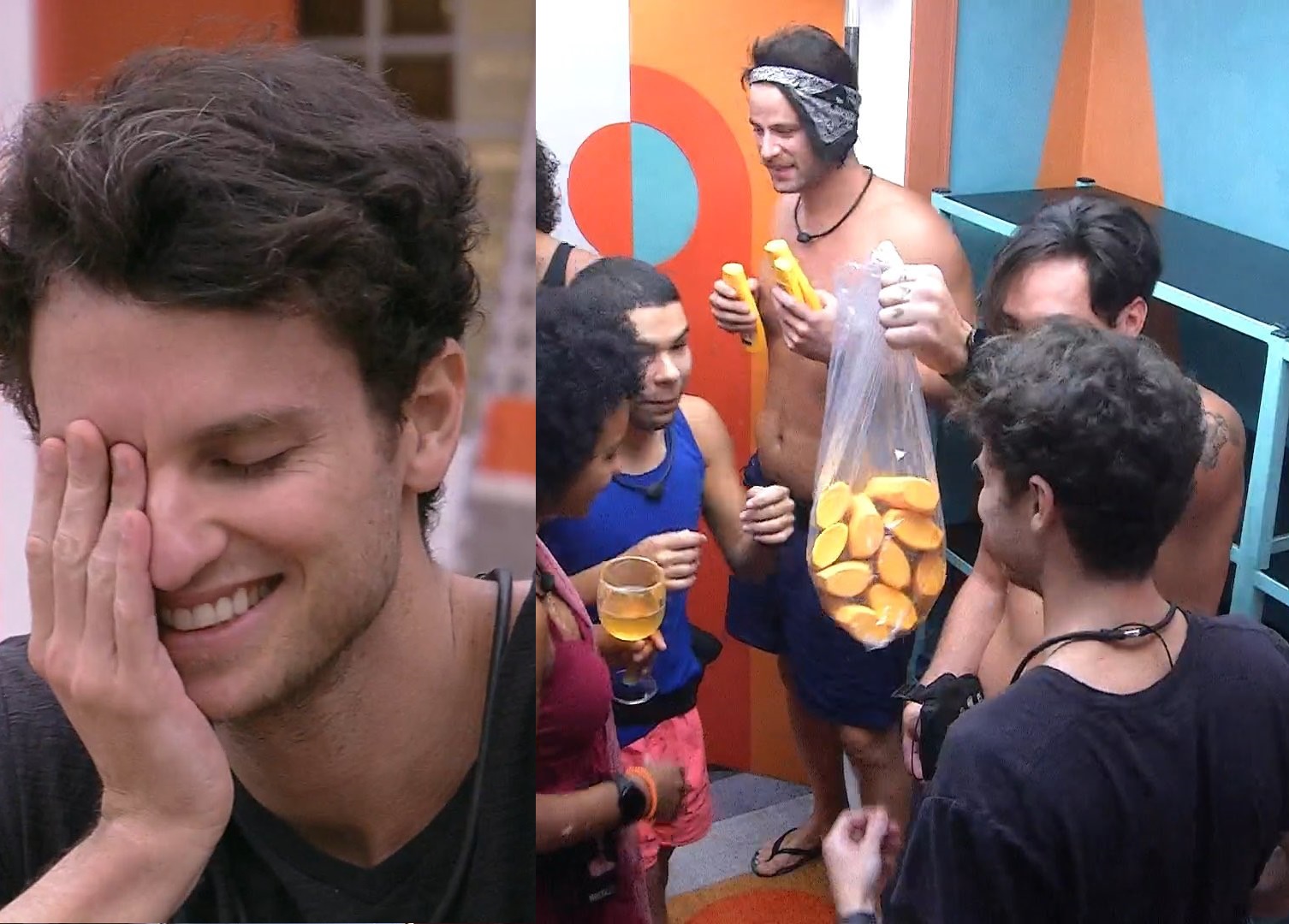 BBB22: Lucas é obrigado a devolver produtos do BBB22 e choca brothers: 'Meu Deus!'