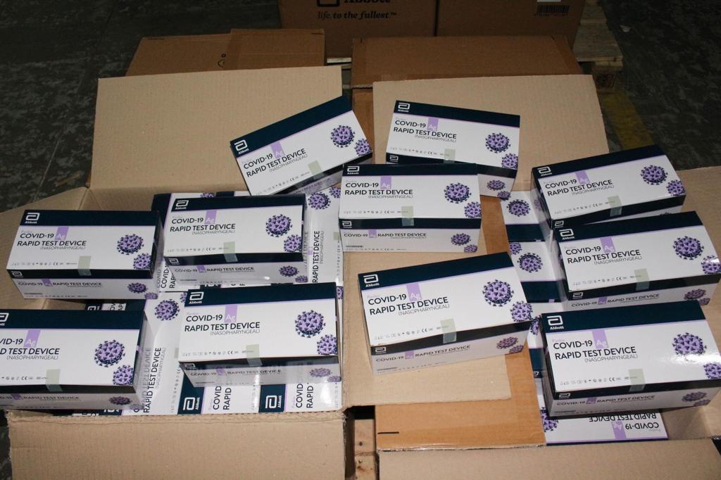 Amazonas recebe 60 mil testes rápidos de Covid-19 nesta semana 