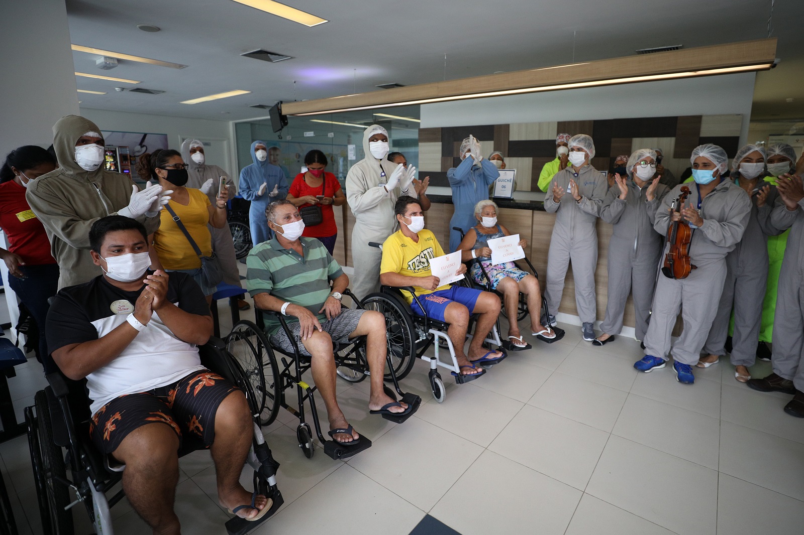Hospital de Manaus atinge marca de 5 mil pacientes recuperados da Covid-19