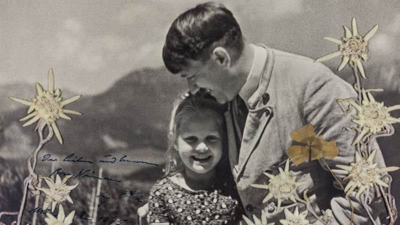 A curiosa amizade de Hitler e a pequena Rosa Bernile Niernau