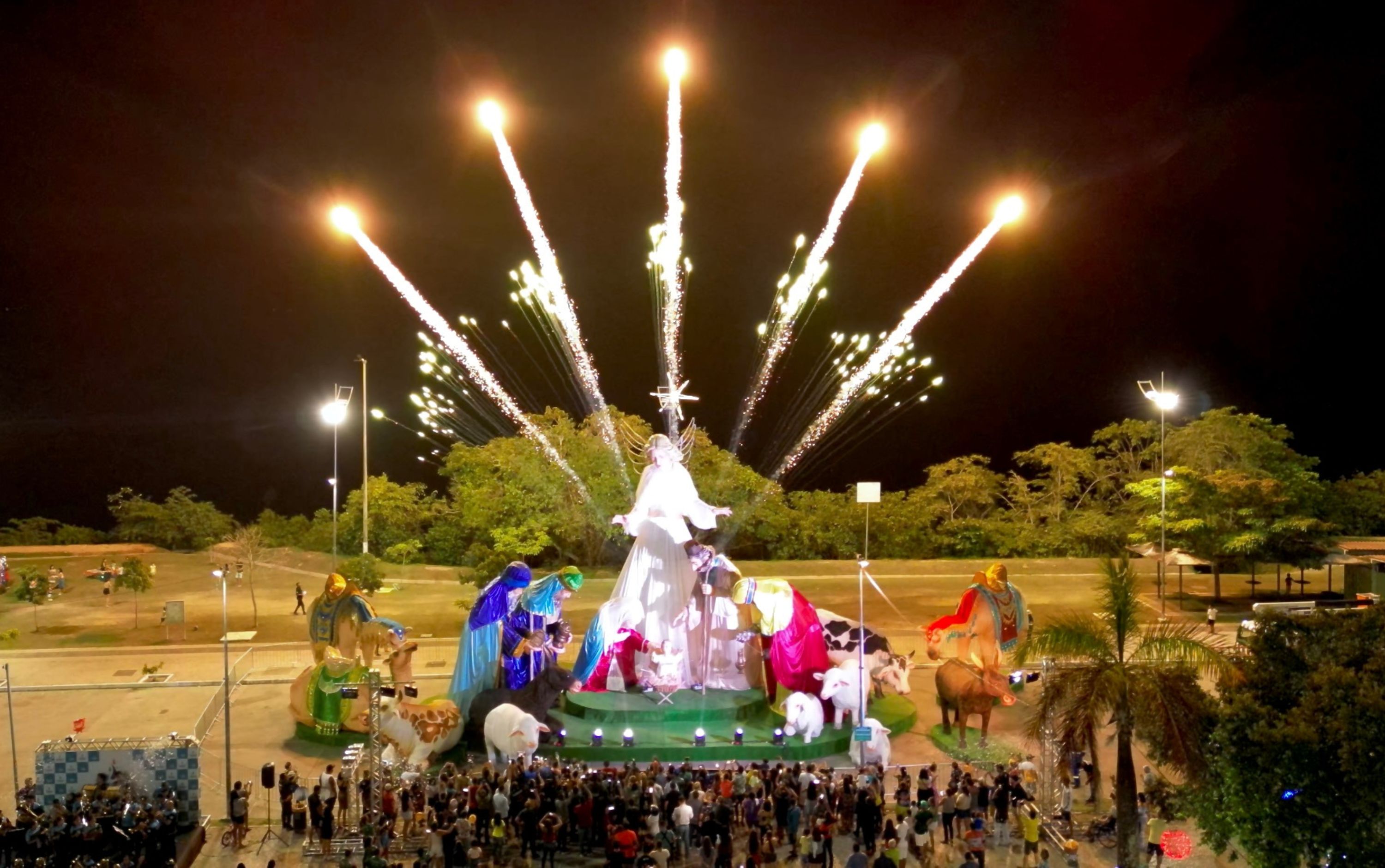 Presépio natalino em movimento será entregue nesta sexta na Ponta Negra