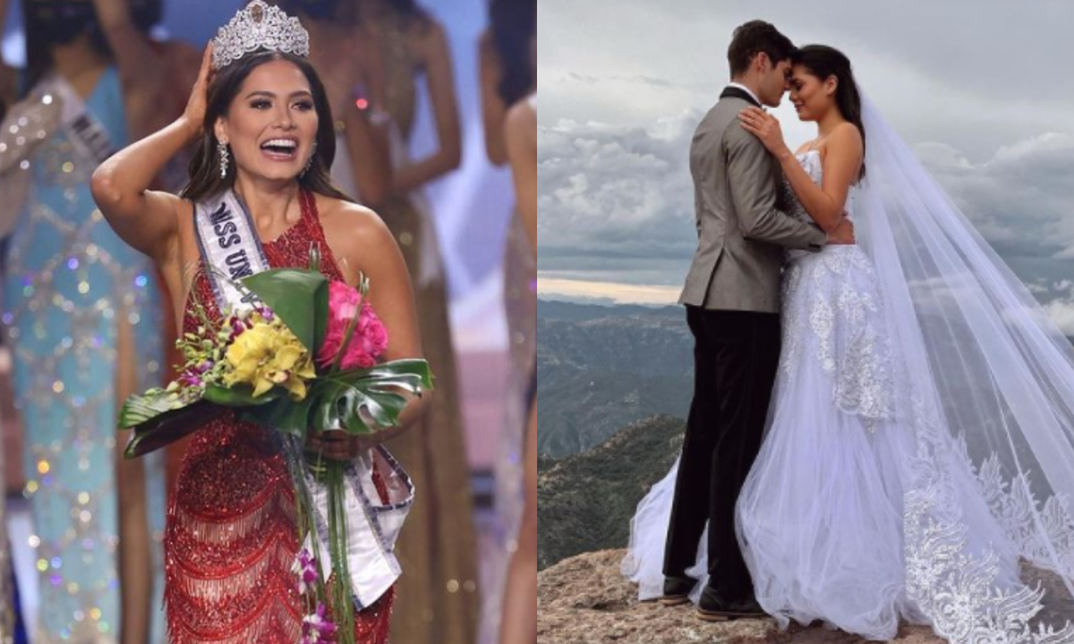 Miss Universo Andrea Meza é acusada de ser casada após vazamento de fotos 