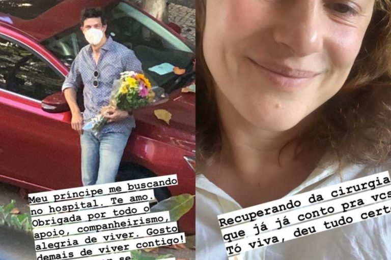 Mateus Solano busca esposa com flores em hospital e encanta: ‘príncipe’